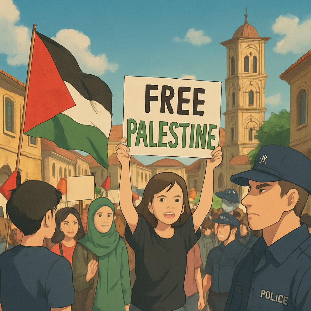 Сегодня в Никосии, Ларнаке и Пафосе пройдут акции в поддержку палестинцев.