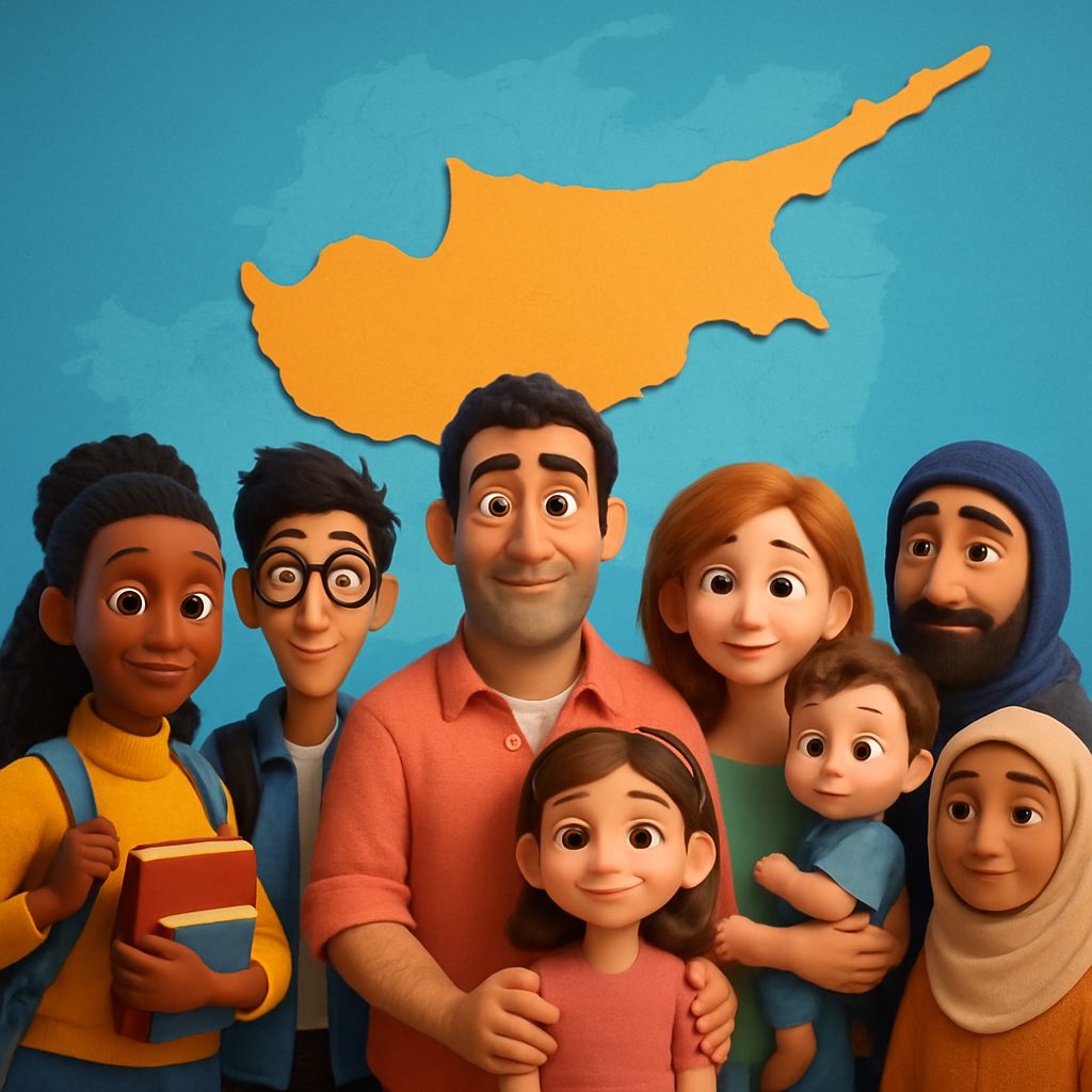 Более 150000 граждан третьих стран легально проживают на Кипре по причине учебы, работы или семейных отношений, в то время как просителей убежища и лиц, пользующихся международной защитой, насчитывается чуть более 30000.