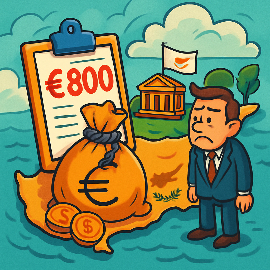 Долги местных властей на Кипре достигают 800 млн.