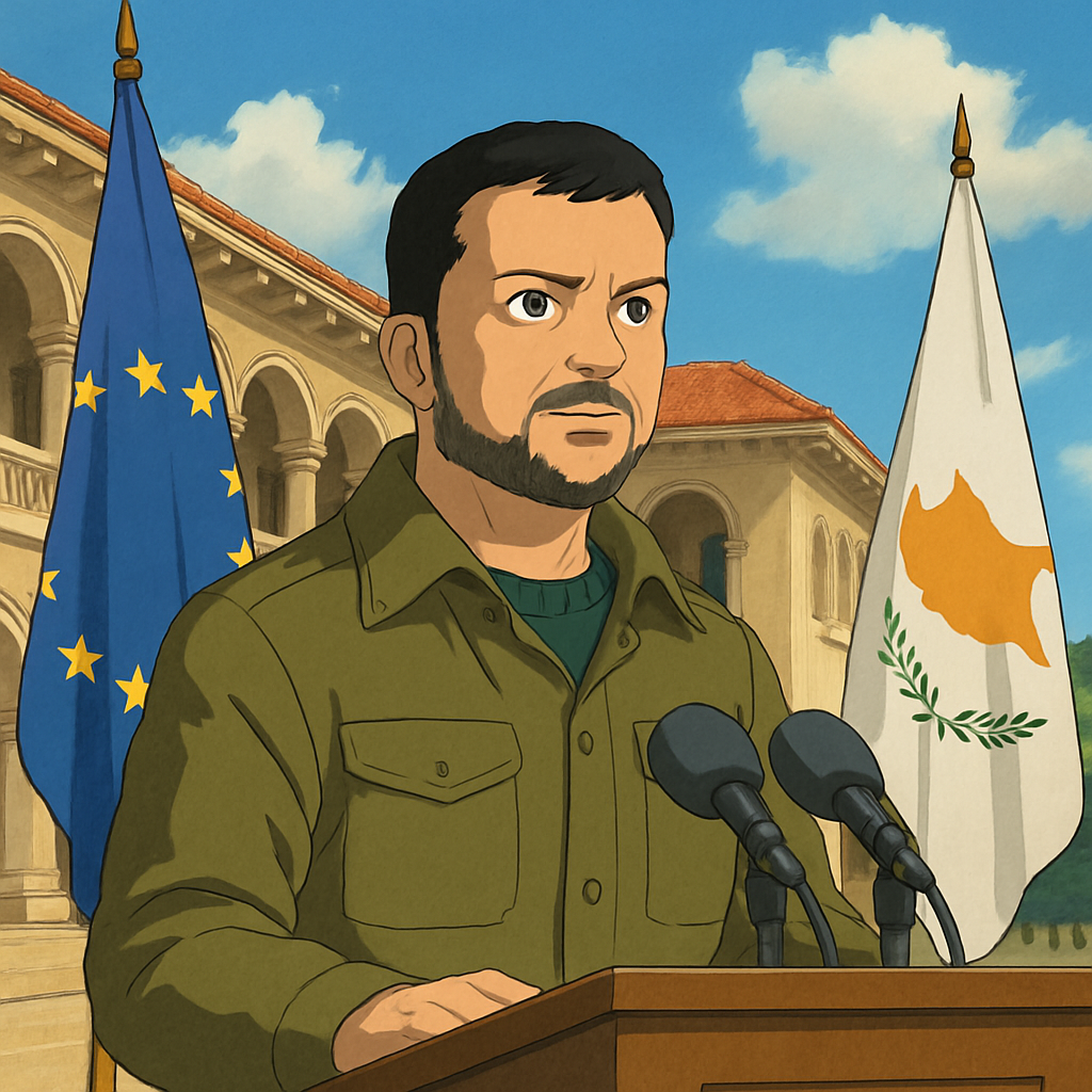 Vladimir Zelensky confirmed that on January 7 he will visit Nicosia to participate in the official ceremony marking Cyprus's presidency of the EU.