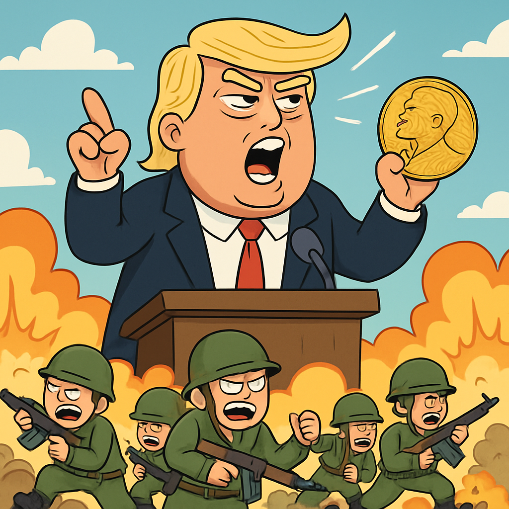 Trump has boasted about ending eight wars, styling himself as "the president of peace" and therefore deserving of the Nobel honour but those claims have been exaggerated.