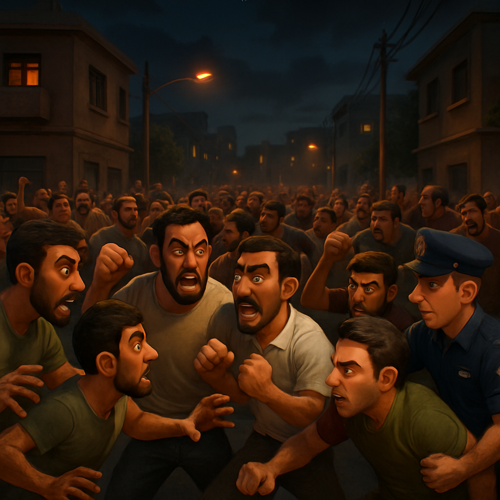 Вечером в районе Закаки, Лимассол, произошла драка между примерно 50 людьми арабского происхождения.