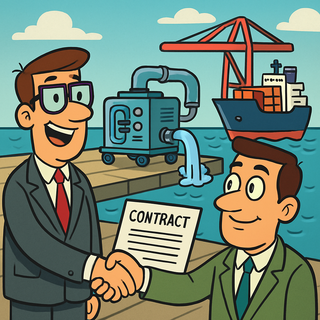 Контракт на установку мобильной опреснительной установки в порту Лимассола, как ожидается, будет подписан во вторник, а ввести ее в эксплуатацию планируется к январю 2026 года.