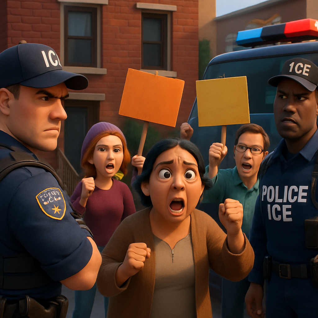 The footage shot on 13 January comes amid rising public uproar over the Trump administration's immigration crackdown, with many Democrats and protesters calling for federal immigration officers to leave Minnesota.