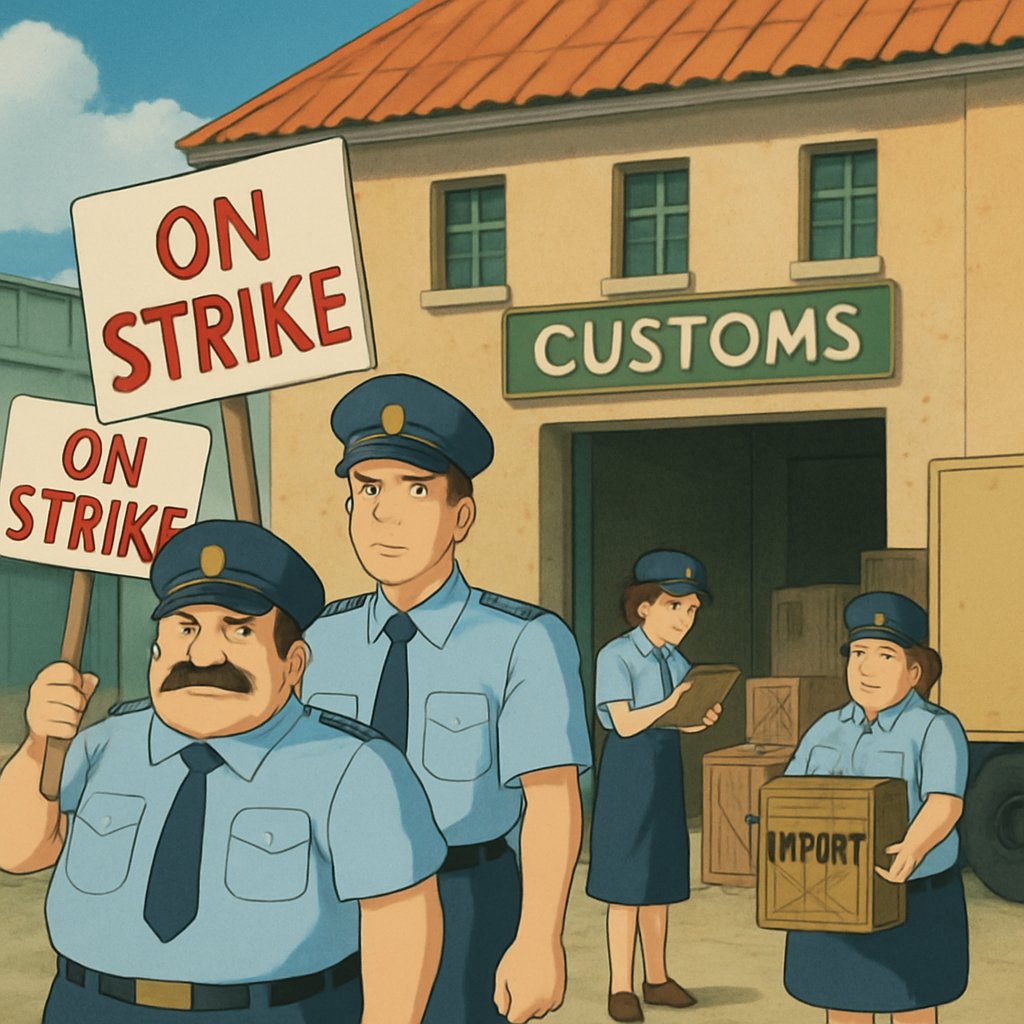 Забастовка сотрудников таможни Кипра, которая изначально была бессрочной, завершилась.