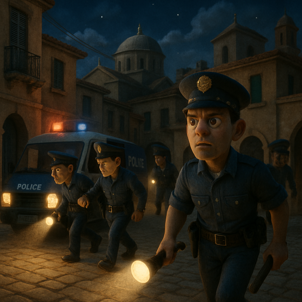 The police have intensified night raids in all major cities of Cyprus to maintain public order.