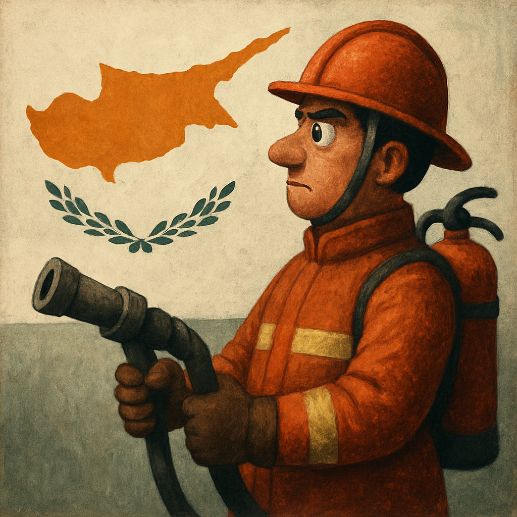 Евростат: в 2023 году Кипр занимал 14-е место в ЕС по расходам на противопожарную защиту, выделив на эти цели 0,4%.