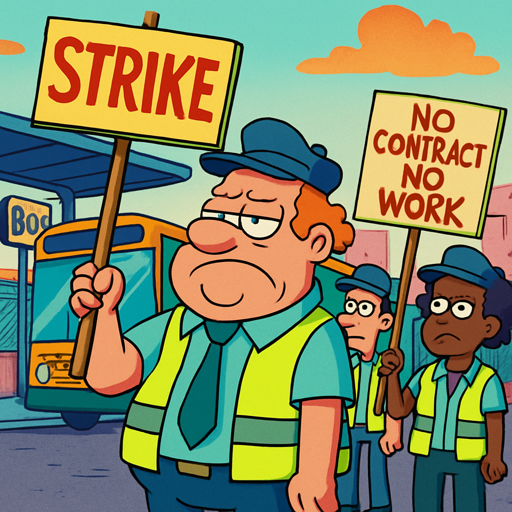 После 48-часовой забастовки, начавшейся в среду, работники общественного транспорта Ларнаки продолжат бастовать уже бессрочно.