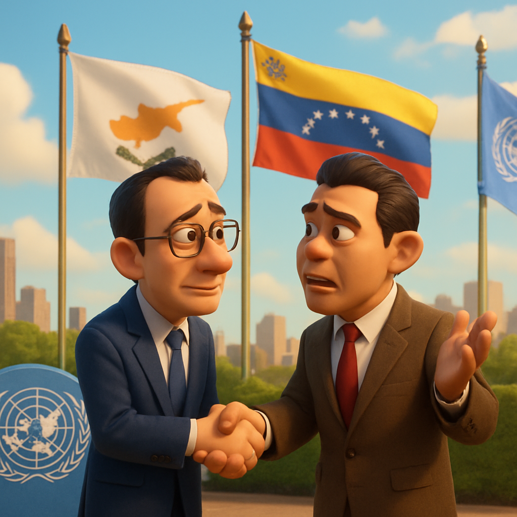 Cyprus advocates for de-escalation and resolution of the situation in Venezuela under international law.