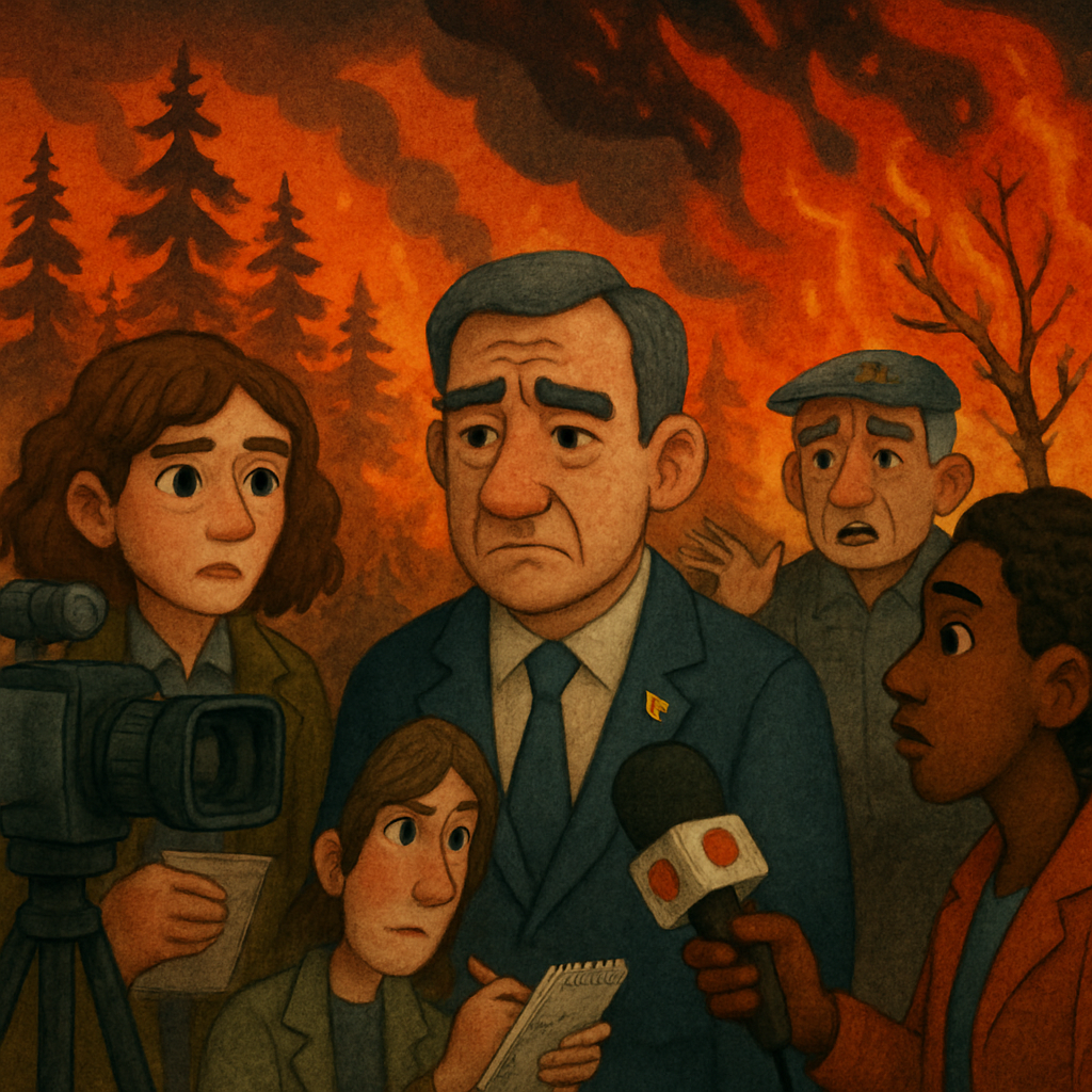 Попытки журналистов получить от компетентных служб Кипра ответы на вопросы, почему пожар не удалось сдержать, остается без ответа.