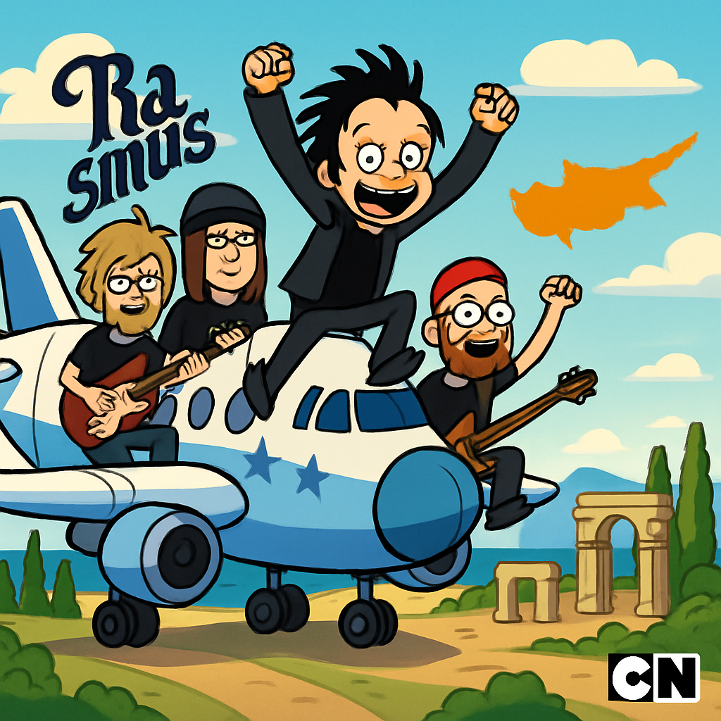 Rasmus высадились на Кипре полным составом!