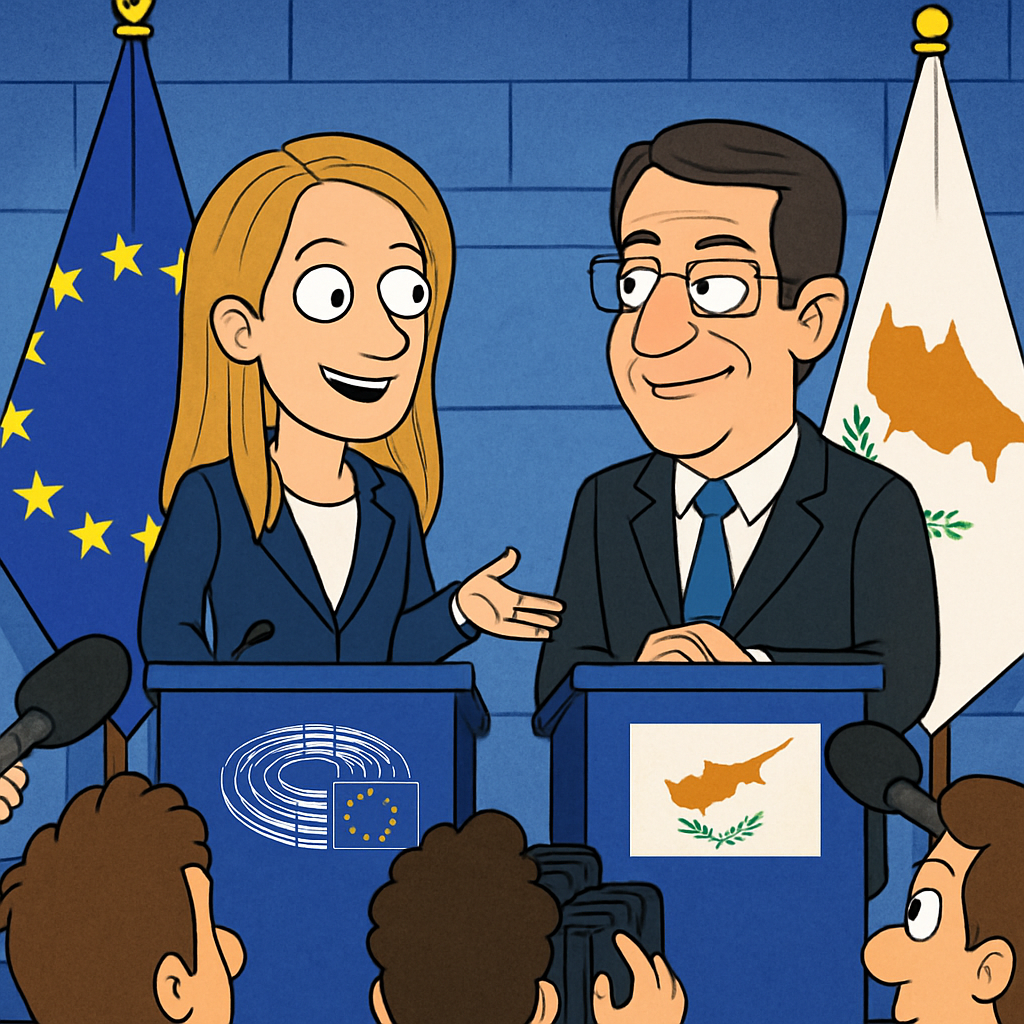Speaking with the President of Cyprus at a press conference in Strasbourg, the President of the European Parliament Roberta Metsola said that Europe is "in good hands" as Cyprus has assumed the Presidency of the EU Council.
