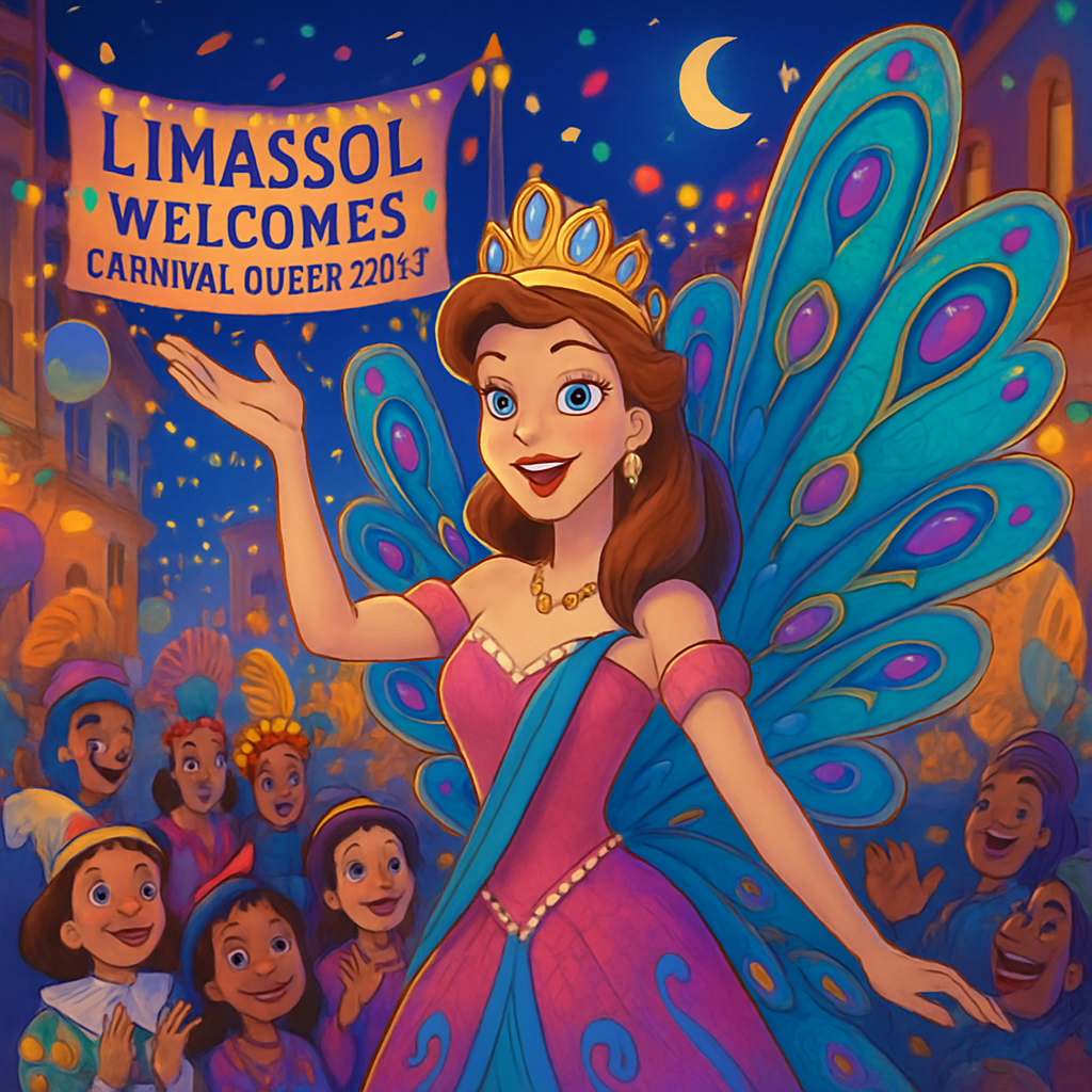Limassol welcomes the new Carnival Queen 2026!