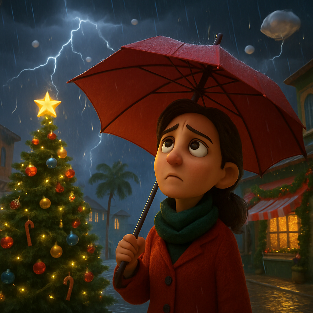 Кипр готовится к дождливому Рождеству, прогнозы предсказывают нестабильную погоду на всей территории острова, сильные грозы и град.