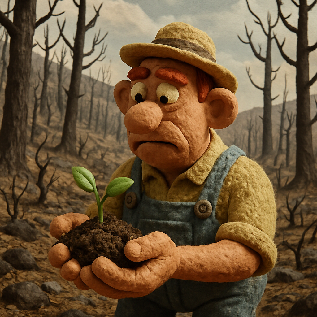 На восстановление земли, пострадавшей от пожара на Кипре, уйдут десятилетия.