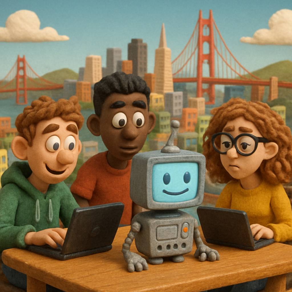 Young tech entrepreneurs in San Francisco are hoping to cash in, even as they wonder how artificial intelligence will affect society.