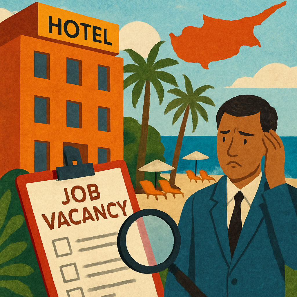 The hotel sector in Cyprus is facing a shortage of human resources, despite certain successes in recent years in the process of issuing work permits for personnel from third countries, which is currently the main source of labor for this industry.