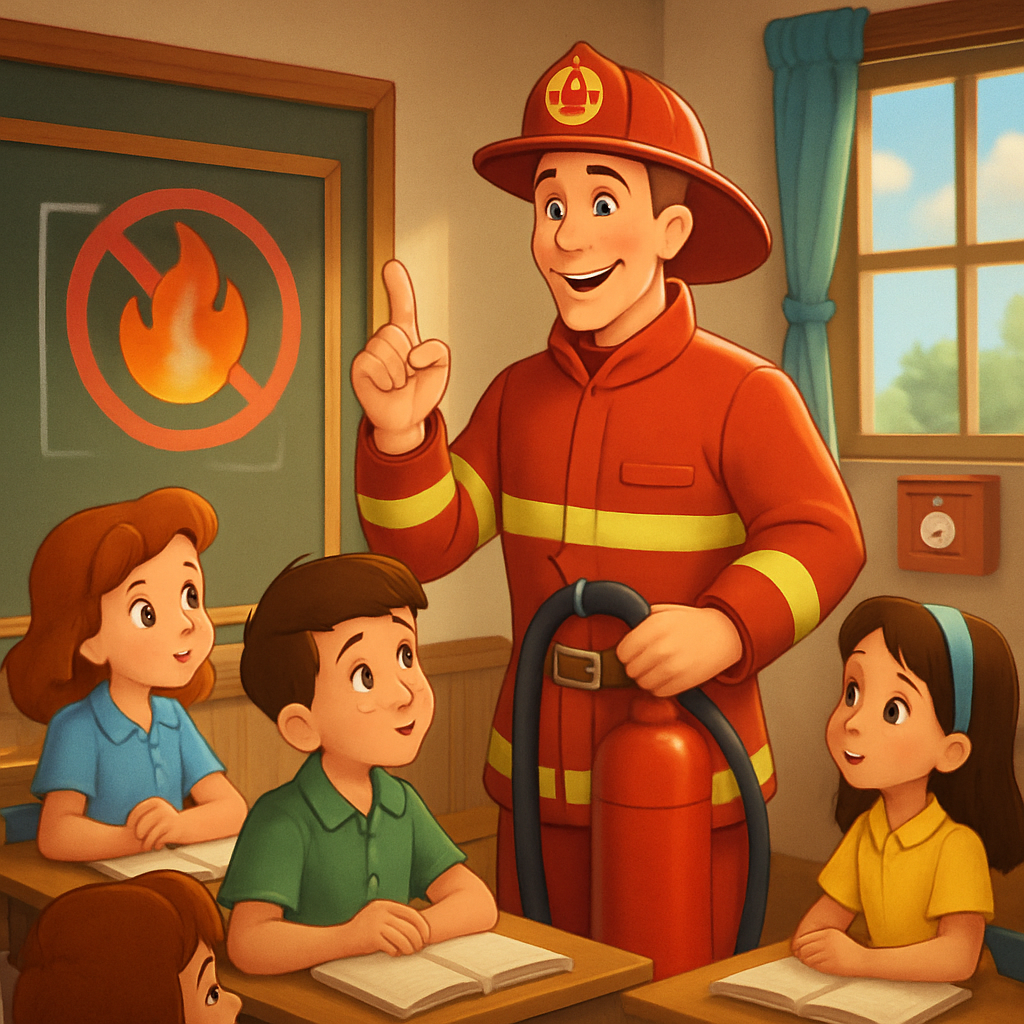 В предстоящем учебном году дети в школах Кипра будут получать уроки пожарной безопасности.