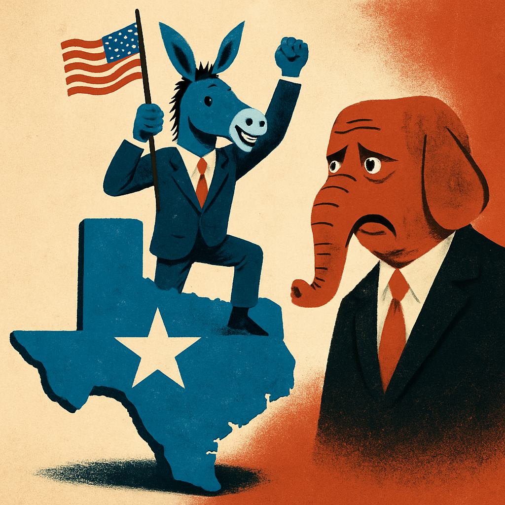 A Democrat won a state legislative special election in a district that President Trump carried by 17 percentage points, unnerving Republicans in Texas and beyond.