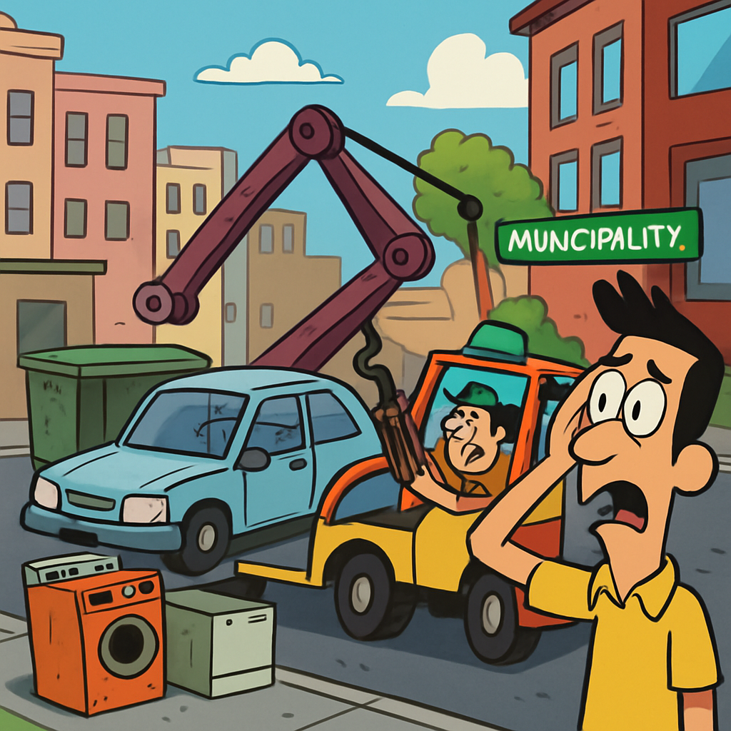 Муниципалитет Лимассола определил как «брошенные» транспортные средства и предметы, которые простояли в общественных местах более одной недели и призвал владельцев убрать их, иначе их утилизируют.