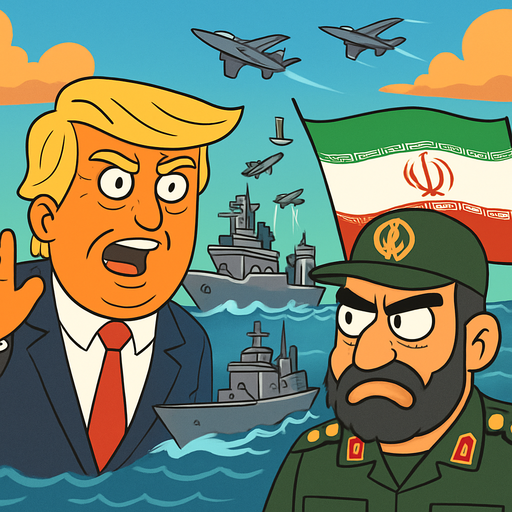 The latest development comes days after US President Donald Trump said ships are being moved towards the region 'just in case' he decides to take action.