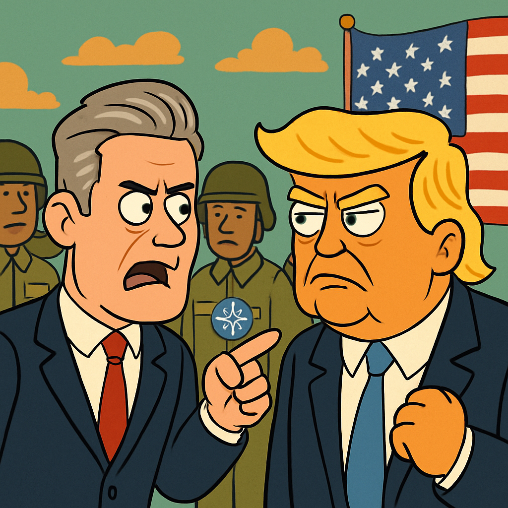 British Prime Minister Keir Starmer has urged US President Donald Trump to apologize for his false assertion that troops from NATO countries — other than Americans — stayed away from the front line during the war in Afghanistan.