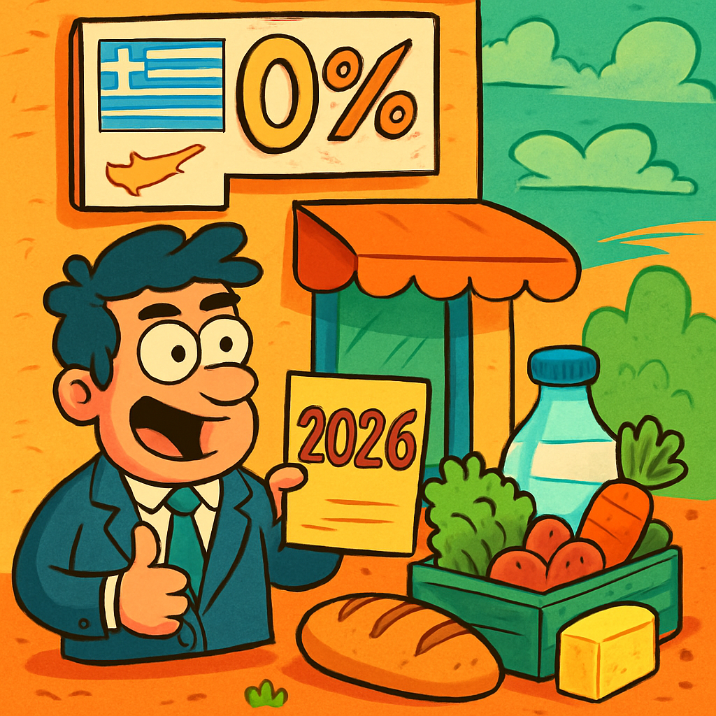 На Кипре продлевают нулевую ставку НДС на товары первой необходимости до декабря 2026 года.