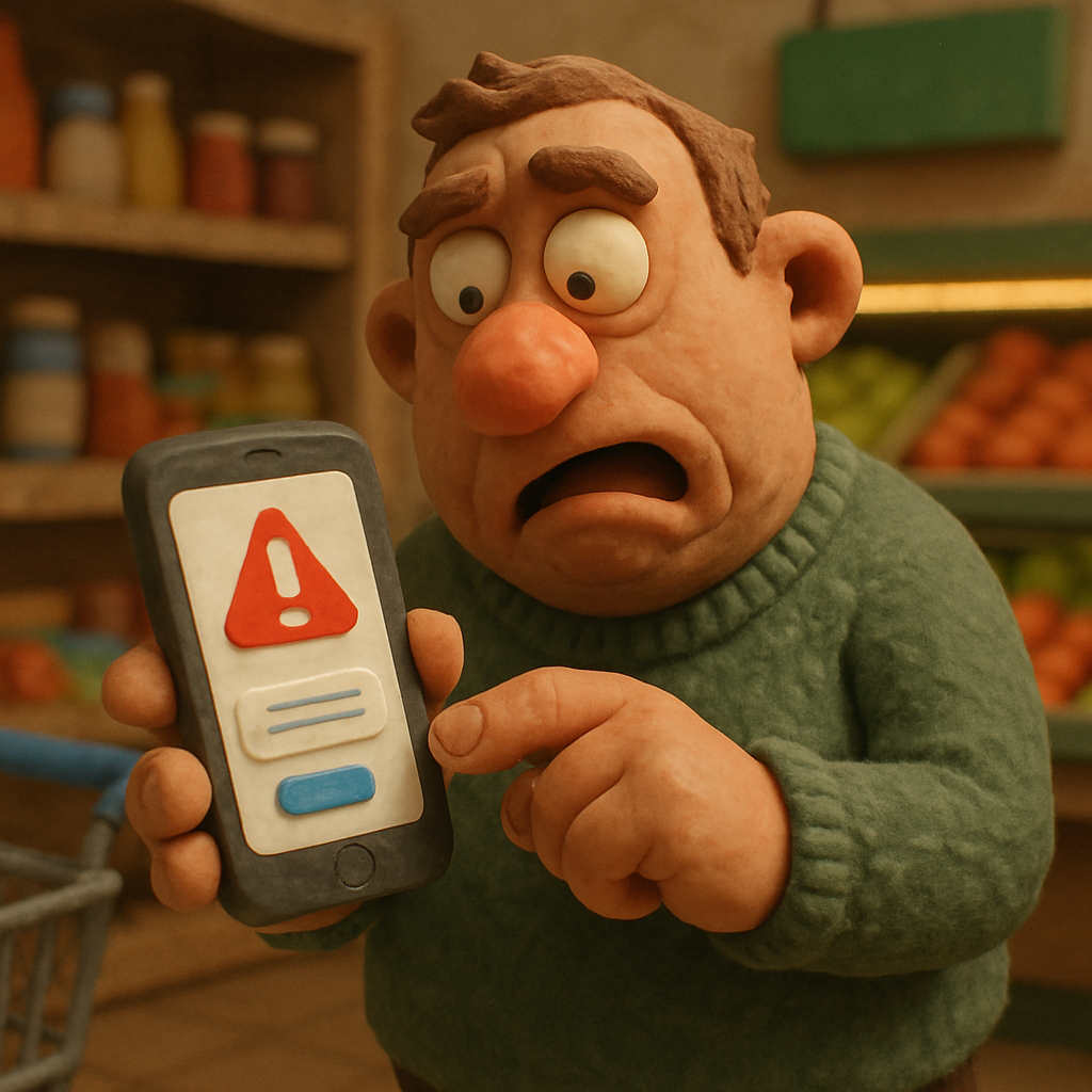 На Кипре фиксируют большое количество жалоб на мошеннические SMS, которые якобы приходят из супермаркета.