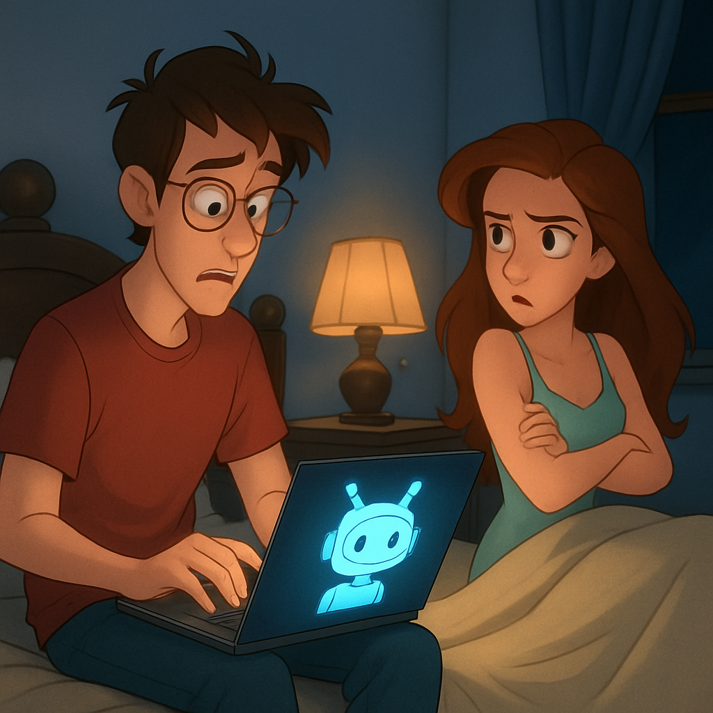 In the pursuit of artificial intelligence, programmers have forgotten how to have sex!