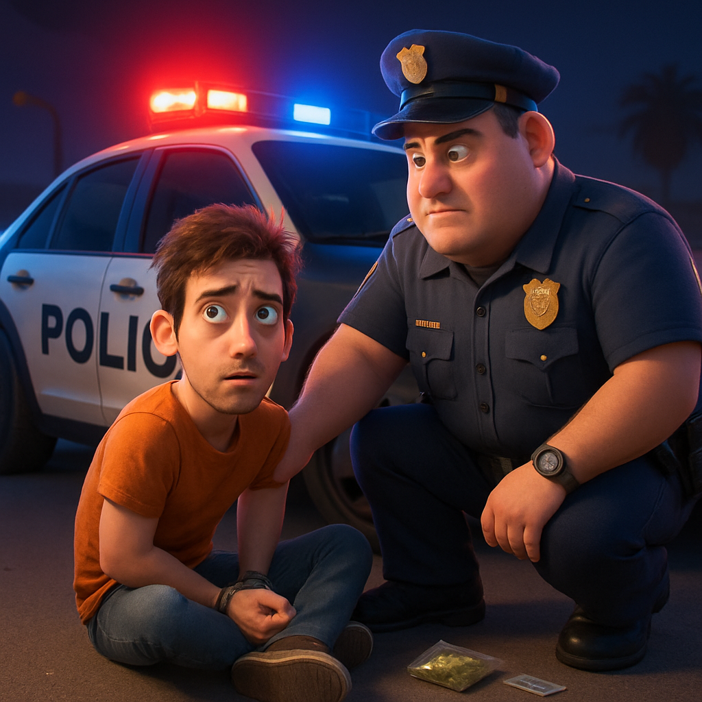 После полицейской погони в Ларнаке арестовали 26-летнего мужчину за хранение наркотиков и нарушение ПДД.