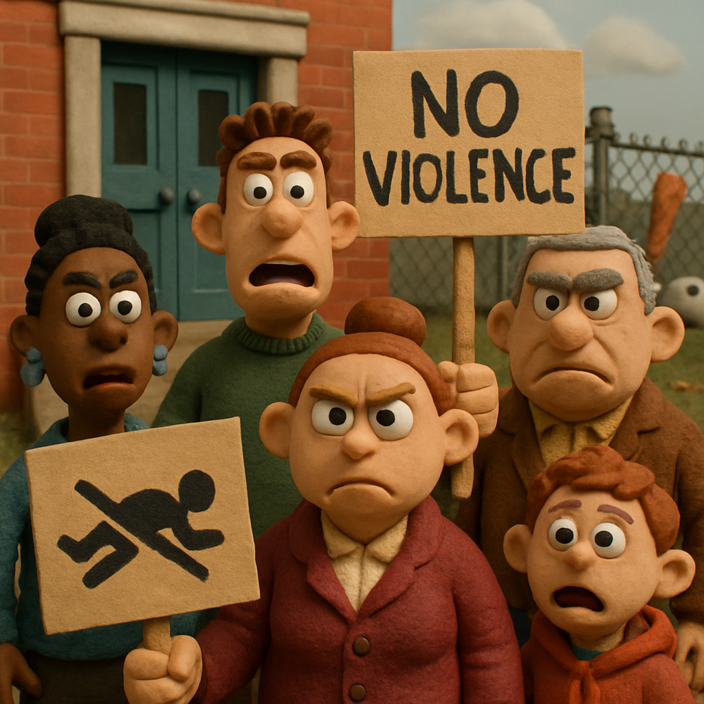 Сегодня жители Агланджи (Никосия) провели акцию протеста в связи со случаями насилия, которые произошли во время школьного мероприятия и привели к серьезным травмам.