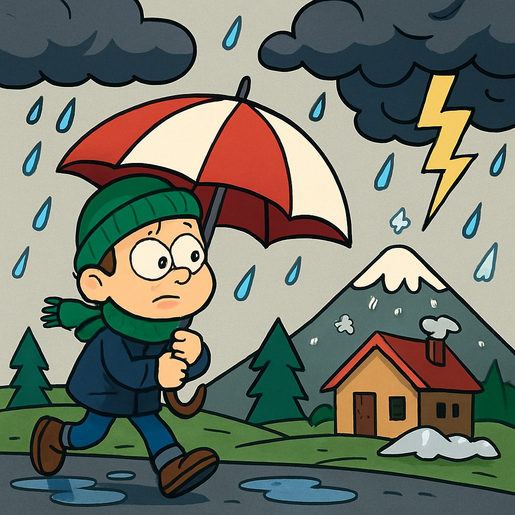 Погода принесет в этот рождественский период на Кипр локальные дожди, отдельные грозы и возможный снег на вершинах Троодоса.