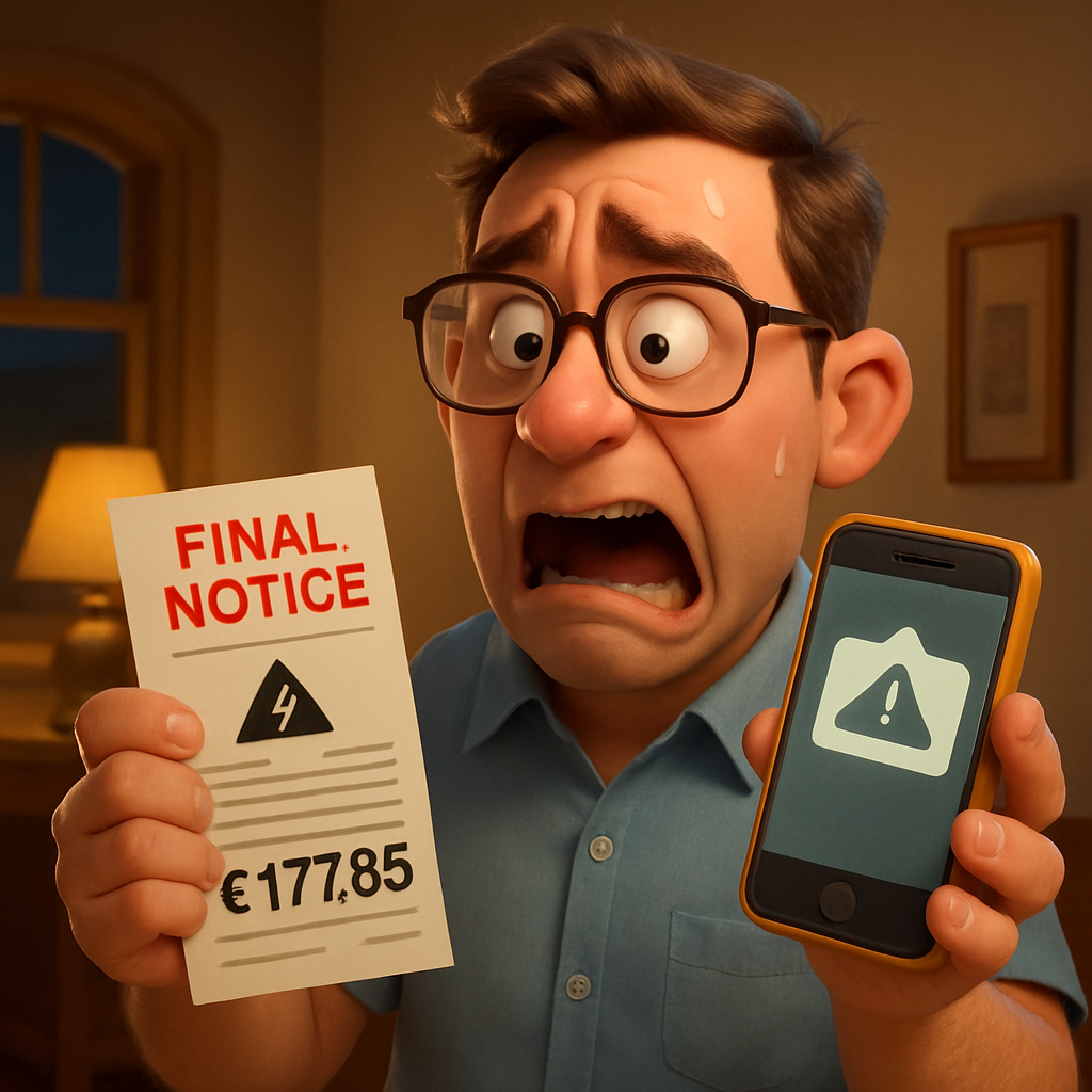 AHK рекомендует кипрским потребителям остерегаться вводящих в заблуждение сообщений о якобы неоплаченных счетах за электричество.