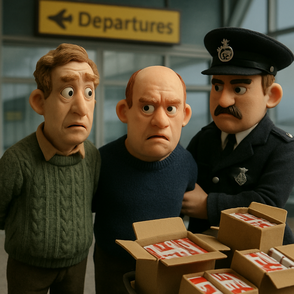 Два гражданина Великобритании арестованы после попытки провезти через аэропорт Ларнаки 25.