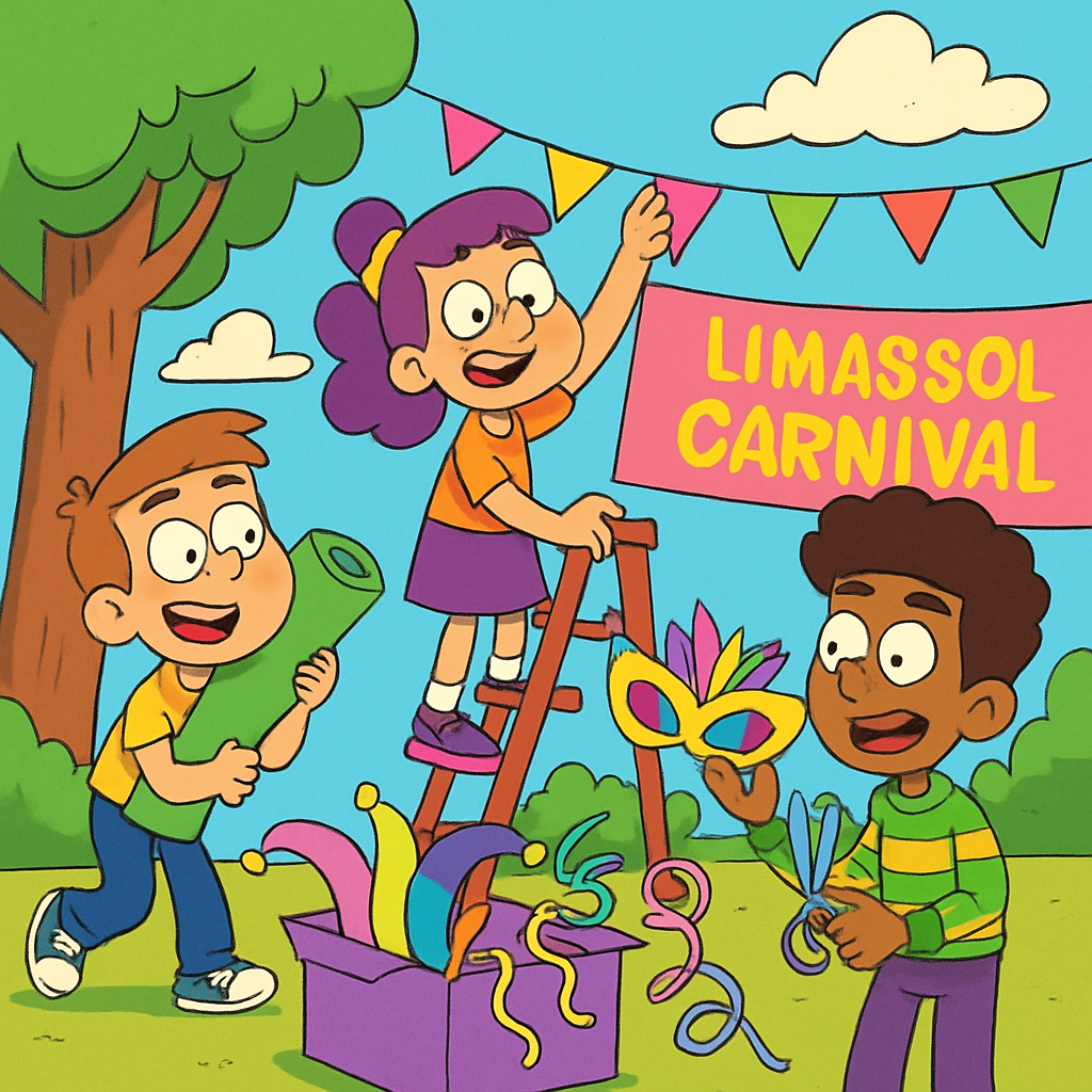 Preparations for the Carnival in Limassol are in full swing!