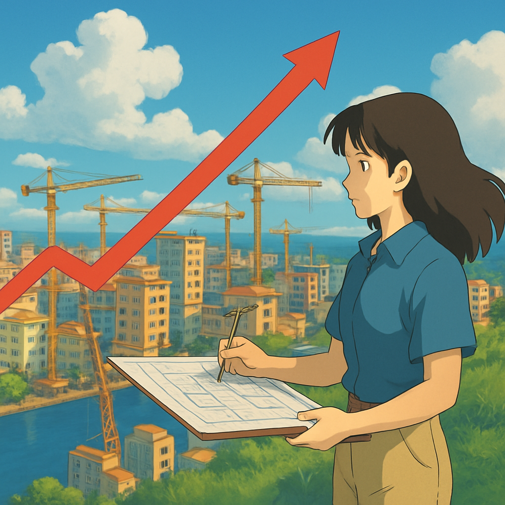 За первые 7 месяцев года количество заявок на строительство в Ларнаке увеличилось на 53% по сравнению с аналогичным периодом прошлого года.