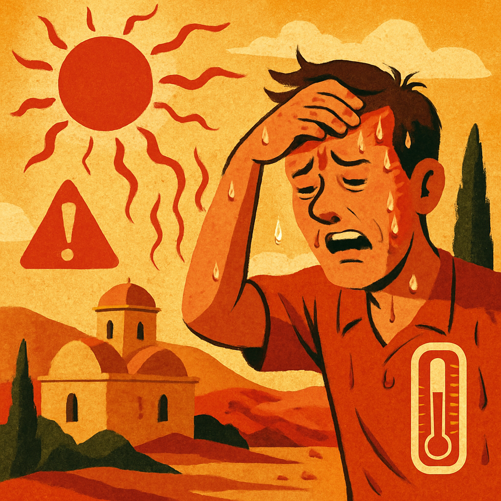 Исключительно высокие температуры ожидаются в среду и четверг на Кипре: до 45°C в глубине страны.