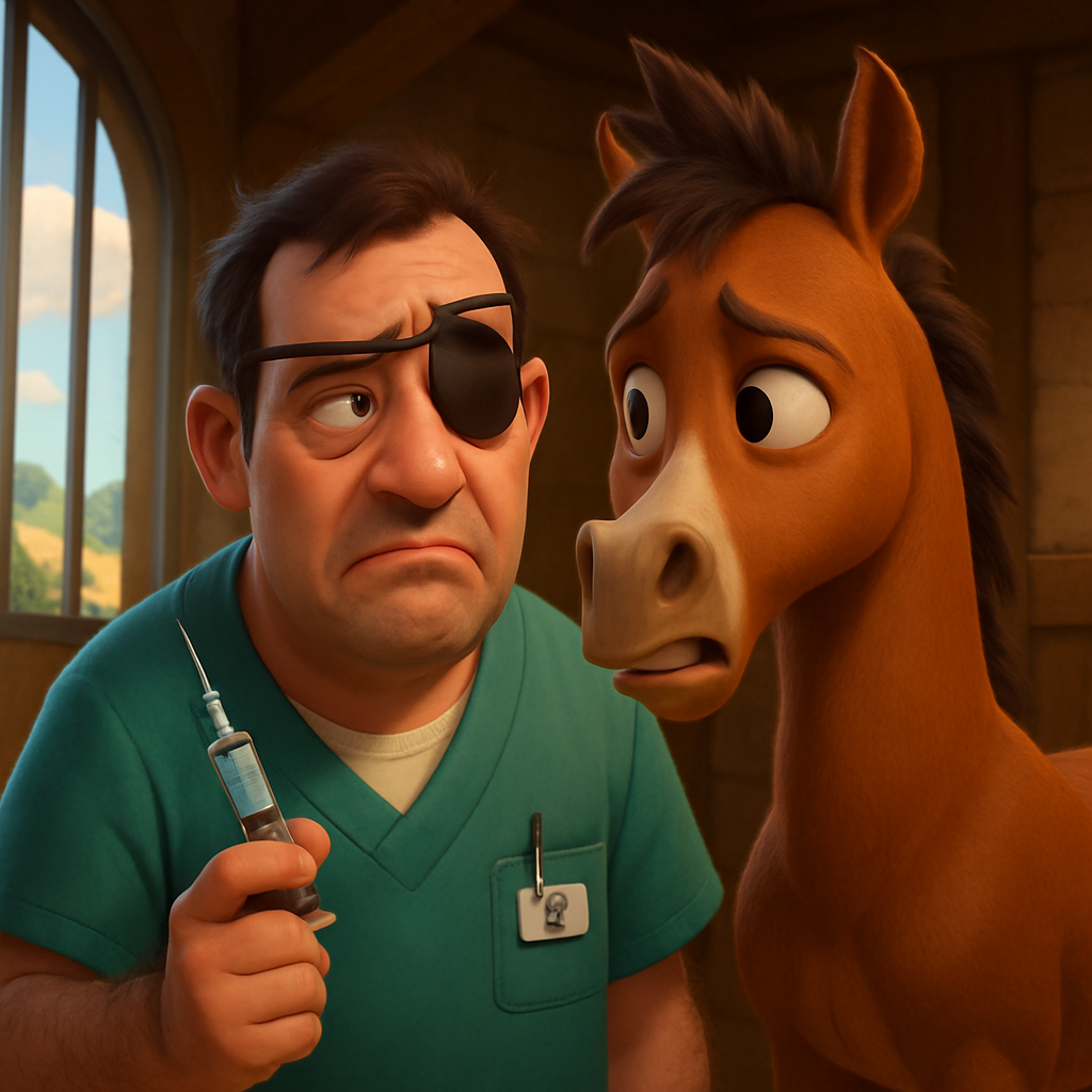 In Cyprus, a veterinary assistant who went blind in one eye after being kicked by a foal during a microchip installation procedure won €100,000 in compensation.