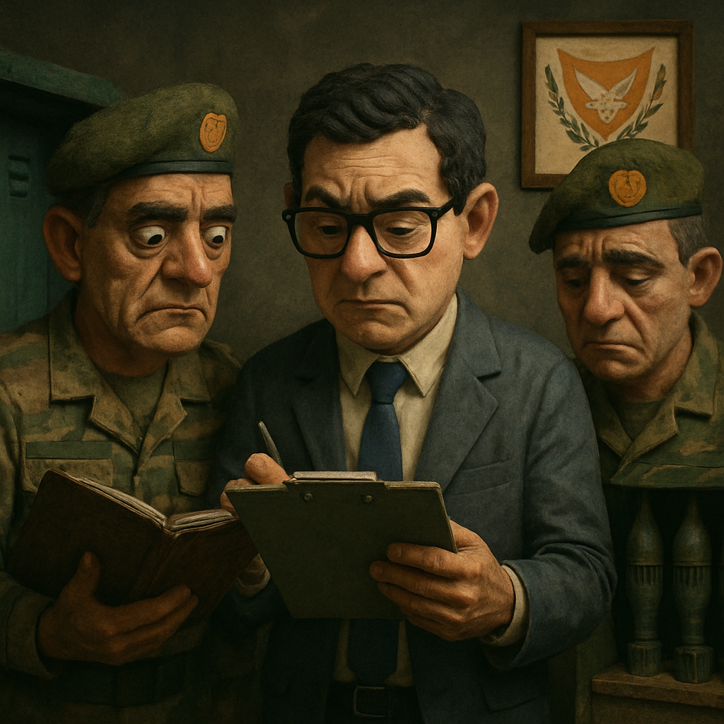 Una investigación interna sobre la desaparición de explosivos durante los ejercicios de la Guardia Nacional de Chipre reveló deficiencias y fallas en el cumplimiento de los deberes oficiales por parte de los oficiales involucrados, reconoció el Ministro de Defensa.