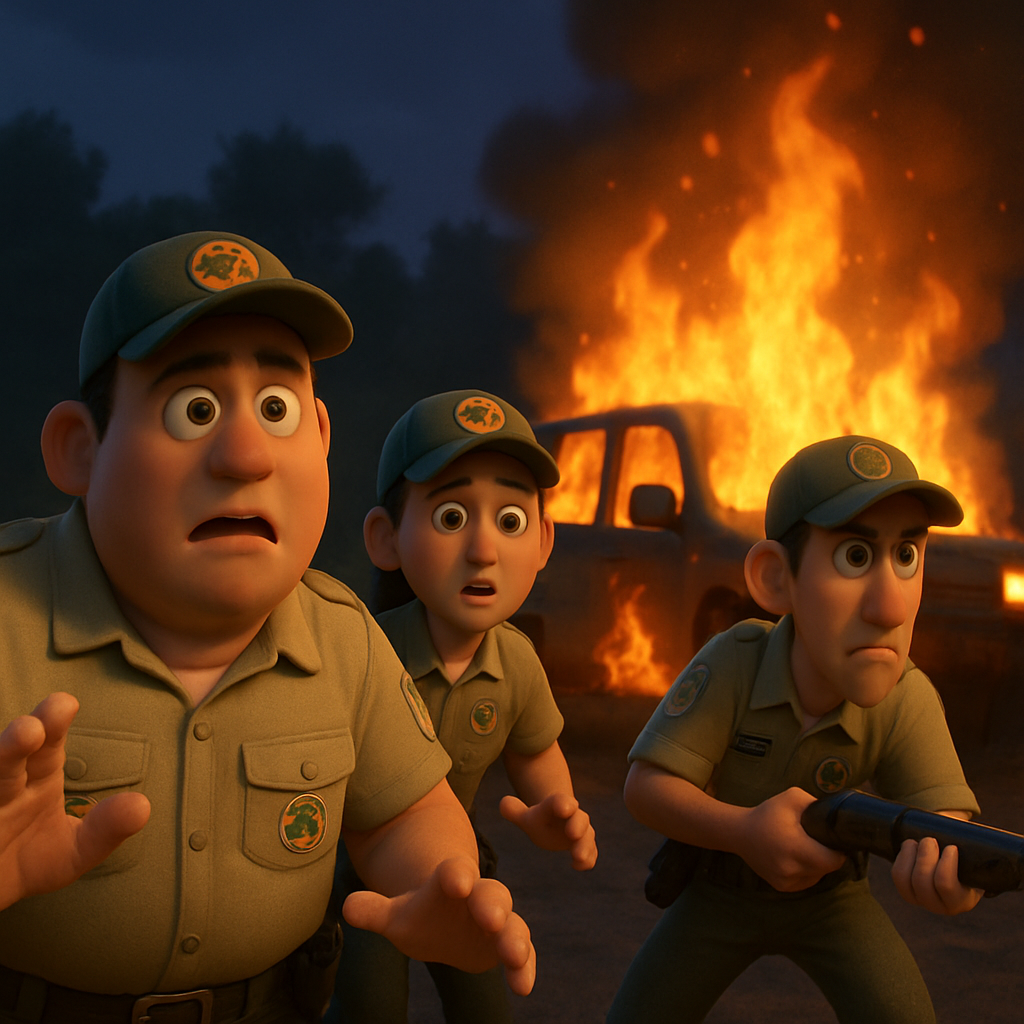 Wildlife protection inspectors in Cyprus are increasingly facing a serious threat from poachers: their cars are being set on fire and they are being threatened with weapons.