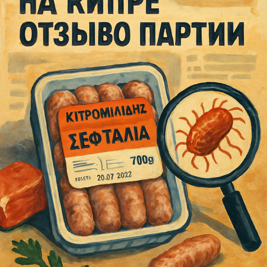 На Кипре отозвали партию шефтальи, где обнаружили сальмонеллу.