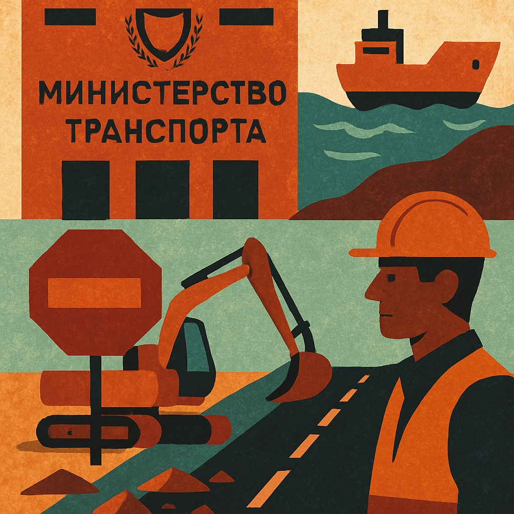 Министерство транспорта защитило свое решение приостановить контракты на строительство дороги Пафос - Полис Хрисохус и развитие порта Ларнаки.