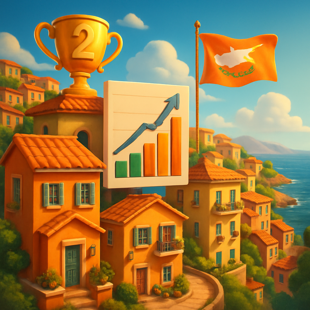 In the third quarter of 2025, Cyprus ranked second in the EU in terms of the increase in the number of overnight stays in short-term housing rentals.