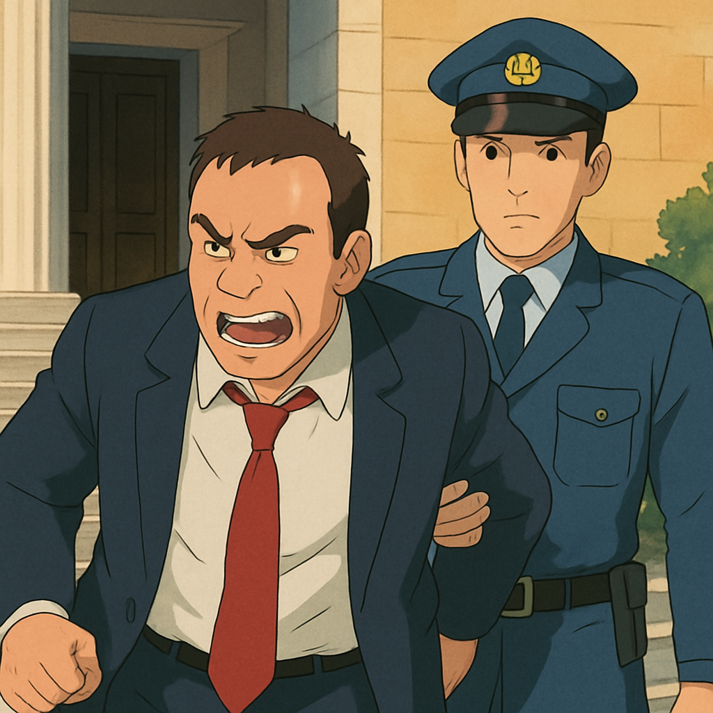 Deputy Nikos Sikas waived his parliamentary immunity to respond to accusations of violence.