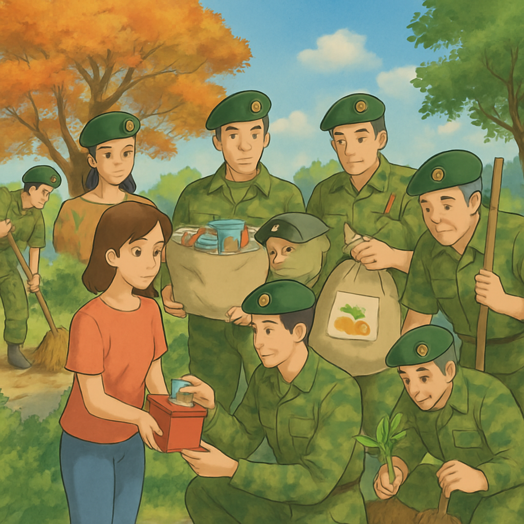 С 1 по 15 декабря Национальная гвардия Кипра активно участвовала в различных общественных инициативах, включая сбор средств, сбор продуктов, кампании по уборке и посадке деревьев.