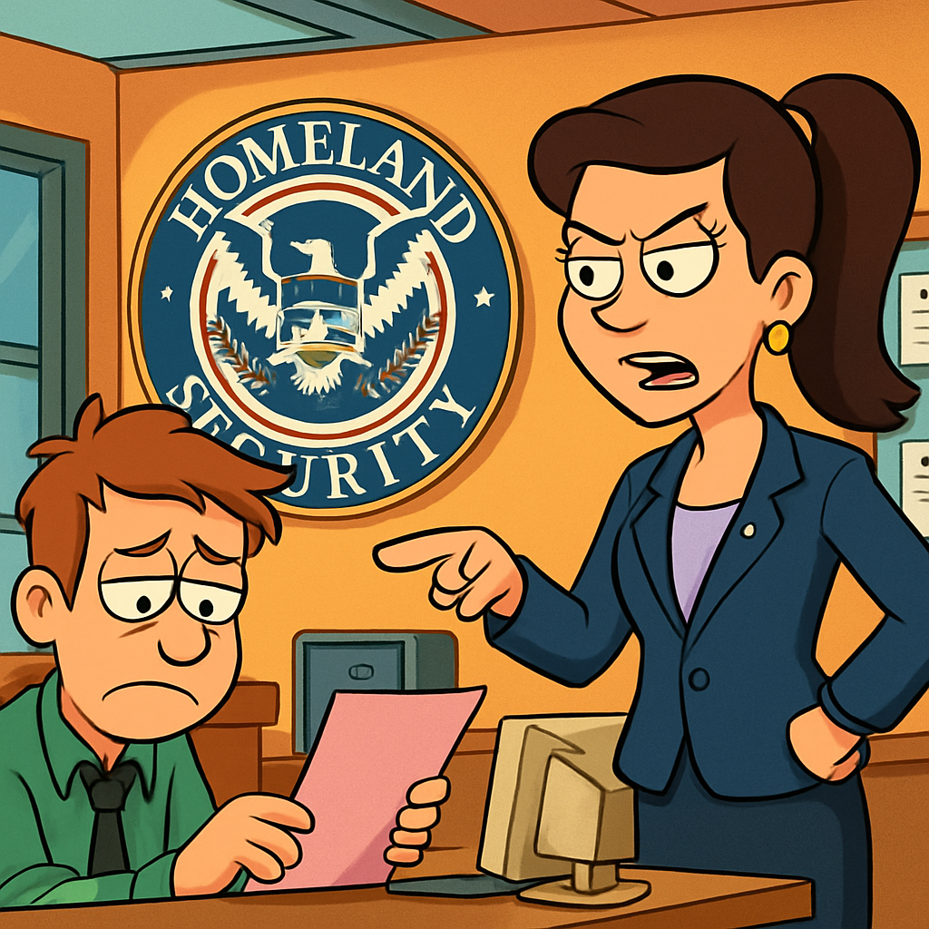 The job cuts expected this month are part of a plan by the Homeland Security secretary, Kristi Noem, to remake the agency.