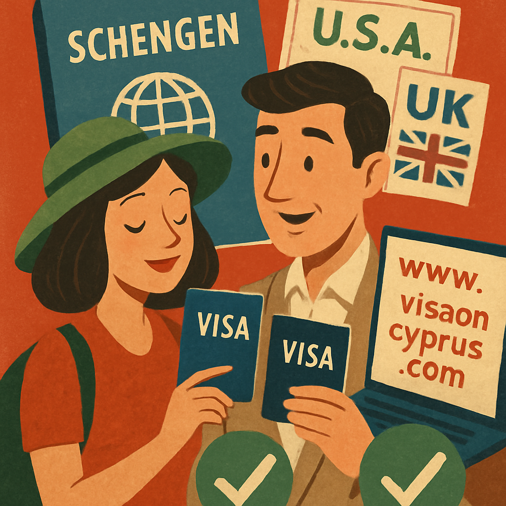 Туристические визы Шенген, США или UK без рисков и мытарств от официального партнёра нашего канала www.