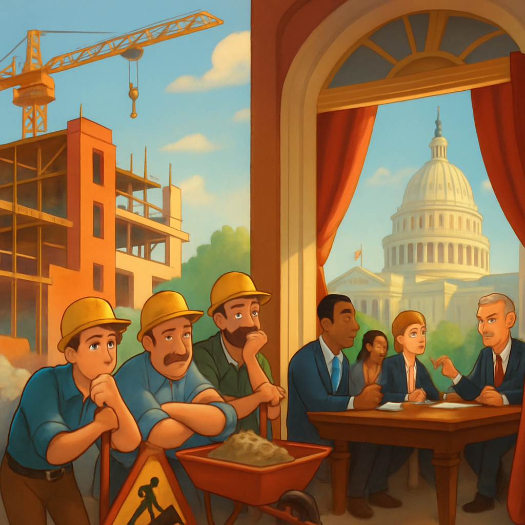 Nearly all of the work had stopped on Friday while negotiations continued in Washington and litigation played out in court.