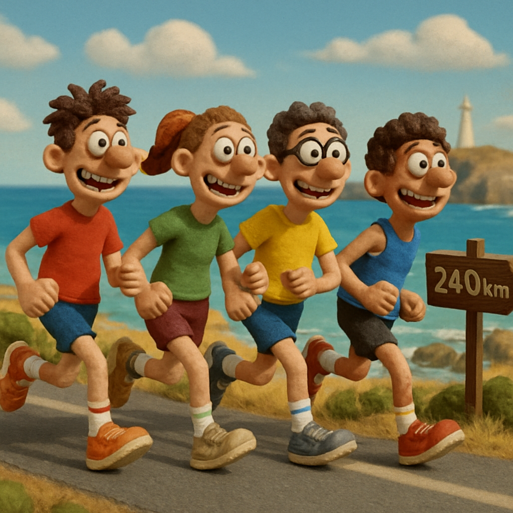 На Кипре четверо студентов планируют пробежать 21 декабря 240 километров от Акамаса до мыса Греко менее чем за 24 часа.