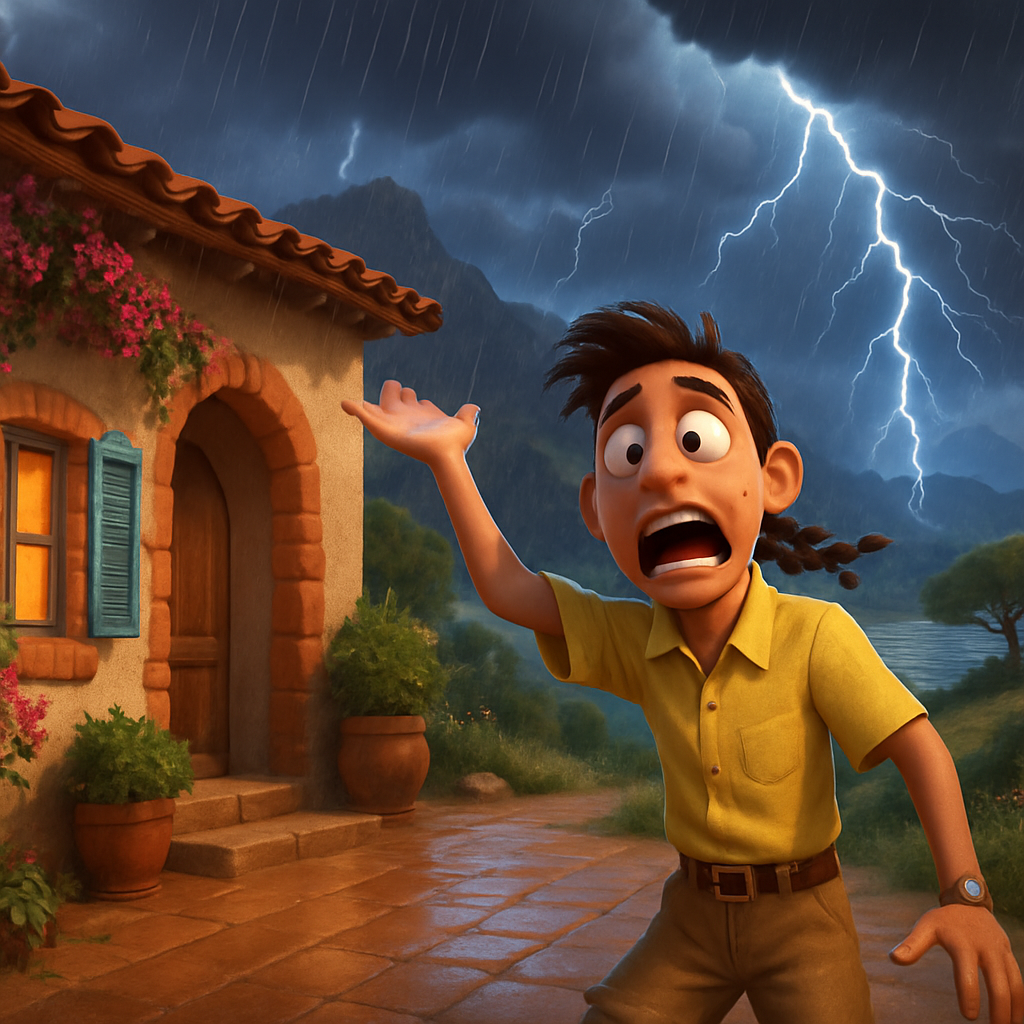 В понедельник на Кипре возможны отдельные дожди и грозы в горных и внутренних районах.